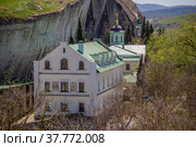 Инкерманский Свято-Климентовский пещерный монастырь г. Севастополь (2022 год). Стоковое фото, фотограф Сергей Чернявский / Фотобанк Лори