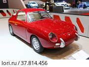 Fiat 500 Abarth Coupe Zagato (2019 год). Редакционное фото, фотограф Art Konovalov / Фотобанк Лори
