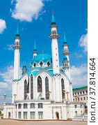 Мечеть «Кул-Шариф» («Кол Шәриф» мәчете). Казанский Кремль. Казань. Республика Татарстан. Россия (2021 год). Стоковое фото, фотограф E. O. / Фотобанк Лори