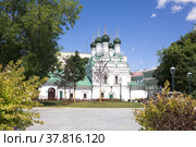 Храм Михаила и Фёдора Черниговских в Москве (2018 год). Стоковое фото, фотограф Солодовникова Елена / Фотобанк Лори