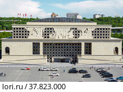 Аквакомплекс на территории Олимпийского комплекса «Лужники». Москва (2022 год). Редакционное фото, фотограф Владимир Макеев / Фотобанк Лори