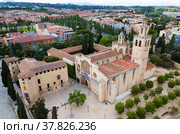 Benedictine abbey in Sant Cugat del Valles, Spain. Стоковое фото, фотограф Яков Филимонов / Фотобанк Лори