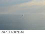 Море, штиль (2022 год). Стоковое фото, фотограф Сергей Нагорный / Фотобанк Лори