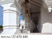 Галерея Успенского собора. Астраханский кремль. Астрахань. Россия (2022 год). Редакционное фото, фотограф Сергей Афанасьев / Фотобанк Лори