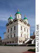 Успенский собор. Астраханский кремль. Астрахань. Россия (2022 год). Редакционное фото, фотограф Сергей Афанасьев / Фотобанк Лори