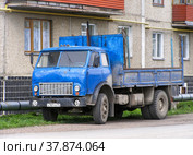 MAZ-5334 (2007 год). Редакционное фото, фотограф Art Konovalov / Фотобанк Лори