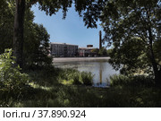 Балашиха хлопкопрядильная фабрика Майкла Лунна (2022 год). Редакционное фото, фотограф Дмитрий Неумоин / Фотобанк Лори