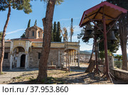 Vlatadon Monastery in Thessaloniki, Greece (2018 год). Редакционное фото, фотограф Дымов Игорь / Фотобанк Лори