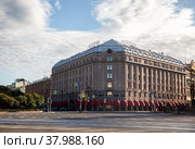 Hotel Astoria in St. Petersburg (2022 год). Редакционное фото, фотограф Юлия Бабкина / Фотобанк Лори