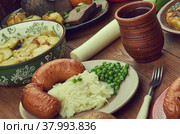 English cuisine. Стоковое фото, фотограф Александр Fanfo / Фотобанк Лори