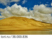 Mongolia. Sands Mongol Els, sandy dune desert, (2019 год). Стоковое фото, фотограф Александр Fanfo / Фотобанк Лори