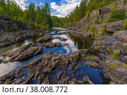 Древний вулкан Гирвас. Стоковое фото, фотограф Александр Салук / Фотобанк Лори