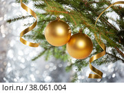 Christmas decorations. Стоковое фото, фотограф Юлия Бабкина / Фотобанк Лори