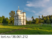 Скит патриарха Никона. Истра, Московская область (2022 год). Стоковое фото, фотограф Александр Щепин / Фотобанк Лори