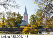 Собор Благовещения Пресвятой Богородицы. Шлиссельбург, Ленинградская область (2020 год). Стоковое фото, фотограф Александр Щепин / Фотобанк Лори
