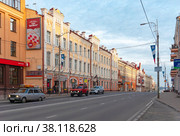 Город Смоленск. Улица Большая Советская, 24 (2018 год). Редакционное фото, фотограф Зобков Юрий / Фотобанк Лори