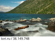 Рыбалка между Мультинскими озёрами. Стоковое фото, фотограф Mihail Tokmakov / Фотобанк Лори