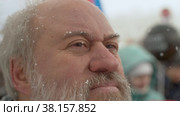 Portrait of senior man (2020 год). Редакционное видео, видеограф Татьяна Чудакова / Фотобанк Лори
