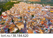View over city of Segorbe. Province of Valencia. Spain. Стоковое фото, фотограф Яков Филимонов / Фотобанк Лори