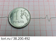Стабильный курс российского рубля по отношению к доллару. Стоковое фото, фотограф Valeryi Vysotkov / Фотобанк Лори