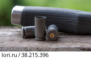 Pistol sleeves and knife. Стоковое фото, фотограф Константин Шашков / Фотобанк Лори