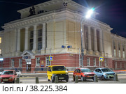 Здание Главпочтампта. Город Орёл (2022 год). Редакционное фото, фотограф Владимир Макеев / Фотобанк Лори
