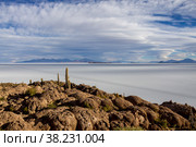 Uyuni salt marsh in Bolivia beautiful views sunsets and sunrises (2015 год). Стоковое фото, фотограф Aleksandr Golubev / Фотобанк Лори