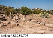 Ancient Agora in Athens (2009 год). Стоковое фото, фотограф Юлия Бабкина / Фотобанк Лори