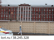 Раменская хлопкопрядильная фабрика улица Дмитриева (2022 год). Редакционное фото, фотограф Дмитрий Неумоин / Фотобанк Лори