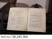 Раменский историко-художественный музей, опера Чайковского "Пиковая дама" в экспозиции (2022 год). Редакционное фото, фотограф Дмитрий Неумоин / Фотобанк Лори