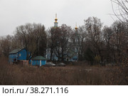 Николо-Архангельская церковь в Никольско-Архангельском (2022 год). Редакционное фото, фотограф Дмитрий Неумоин / Фотобанк Лори