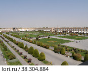 Площадь Нагш-Джахан в Эсфахане (Иран) (2022 год). Редакционное фото, фотограф Максим Гулячик / Фотобанк Лори
