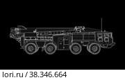 Army Rocket artillery system. Military concept. Стоковое видео, видеограф Кирилл Черезов / Фотобанк Лори