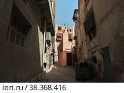 The vintage street in Al-balad district, Jeddah, Saudi Arabia (2020 год). Стоковое фото, фотограф Сергей Стрелков / Фотобанк Лори