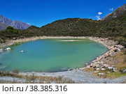 Nature of Tasman Glacier, New, Zealand, Стоковое фото, фотограф Сергей Стрелков / Фотобанк Лори