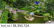 Panorama monte tropical garden (2012 год). Редакционное фото, фотограф Михаил Аккуратoв / Фотобанк Лори