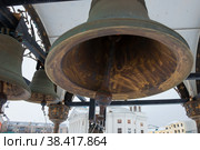 Колокола на колокольне Казанско-Богородицкого монастыря (2020 год). Стоковое фото, фотограф Pukhov K / Фотобанк Лори