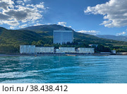 Санаторий "Ай-Даниль", поселок Даниловка, Крым (2022 год). Редакционное фото, фотограф Мария Кылосова / Фотобанк Лори