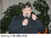 Александр Савин, российский певец, заслуженный артист России (2022 год). Редакционное фото, фотограф Малышев Андрей / Фотобанк Лори