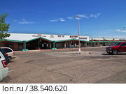 Paige, United States - 07 Jul 2017: The center of Paige city, Arizona, USA. Редакционное фото, фотограф Сергей Стрелков / Фотобанк Лори