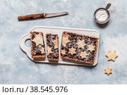 Fruit Mince Tart. Стоковое фото, фотограф Татьяна Ворона / Фотобанк Лори
