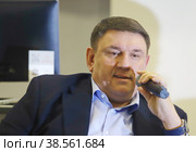 Круглый стол "Развитие агропромышленной отрасли. Практика финансирования" (2022 год). Стоковое фото, фотограф Александр С. Курбатов / Фотобанк Лори
