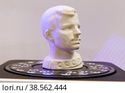 Россия. Санкт-Петербург. Оборудование для осуществления 3D-печати на принтере. Russia. Saint-Petersburg. Equipment for 3D printing on a printer. (2018 год). Редакционное фото, фотограф Алексей Смышляев / Фотобанк Лори