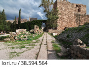 Ancient roman ruins in Byblos, Lebanon (2018 год). Стоковое фото, фотограф Сергей Стрелков / Фотобанк Лори