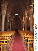 Batroun, Lebanon - 07 Jan 2018. The church in Batroun, Lebanon. Редакционное фото, фотограф Сергей Стрелков / Фотобанк Лори