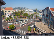 Франция. Канны. Виды улиц французского города Канны. France. Cannes. Street views of the French city of Cannes. (2016 год). Редакционное фото, фотограф Алексей Смышляев / Фотобанк Лори
