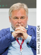Russia. Saint-Petersburg. XXIII St. Petersburg International Economic Forum 2019. SPIEF 2019 participants. Evgeny Kaspersky, Russian programmer, owner of Kaspersky Lab. Россия. Санкт-Петербург. XXIII Петербургский международный экономический форум 2019. Участники ПМЭФ-2019. Евгений Касперский, российский программист, владелец Лаборатория Касперского. Редакционное фото, фотограф Алексей Смышляев / Фотобанк Лори