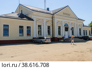 Baltiysk railway station (2010 год). Стоковое фото, фотограф Сергей Буторин / Фотобанк Лори