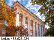 Радиотехнический университет. Город Рязань (2022 год). Редакционное фото, фотограф Владимир Макеев / Фотобанк Лори