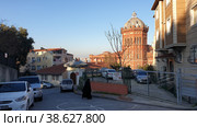 Mesnevihane Cami. Мечеть. Фатих, Балат, улица Месневихане, 41. Стамбул. Турция (2023 год). Редакционное фото, фотограф lana1501 / Фотобанк Лори